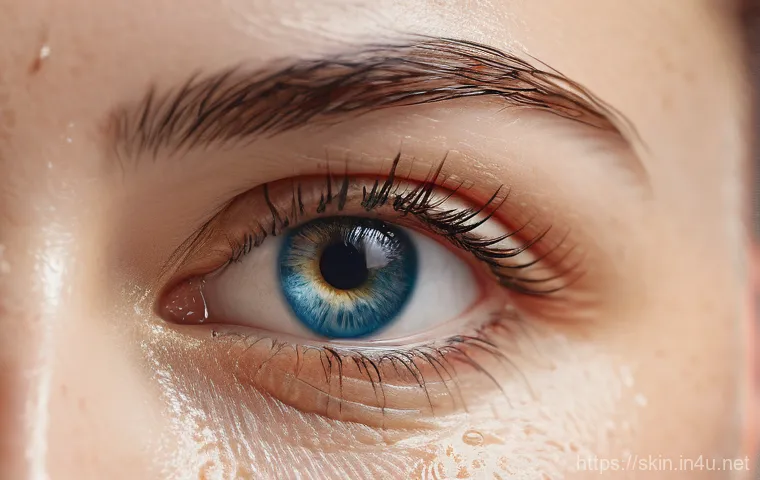 에스트라 아토베리어 크림 성분 분석 - A close-up shot of healthy, resilient skin, subtly shimmering with a protective barrier effect. Tiny... 에스트라 아토베리어 크림 성분 분석 - A close-up shot of healthy, resilient skin, subtly shimmering with a protective barrier effect. Tiny...